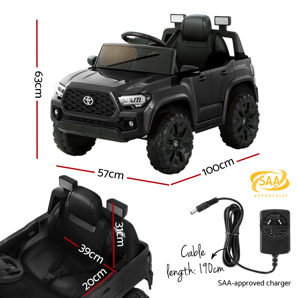 Toyota Tacoma - Inspired Off Road Jeep Toy Car - Black