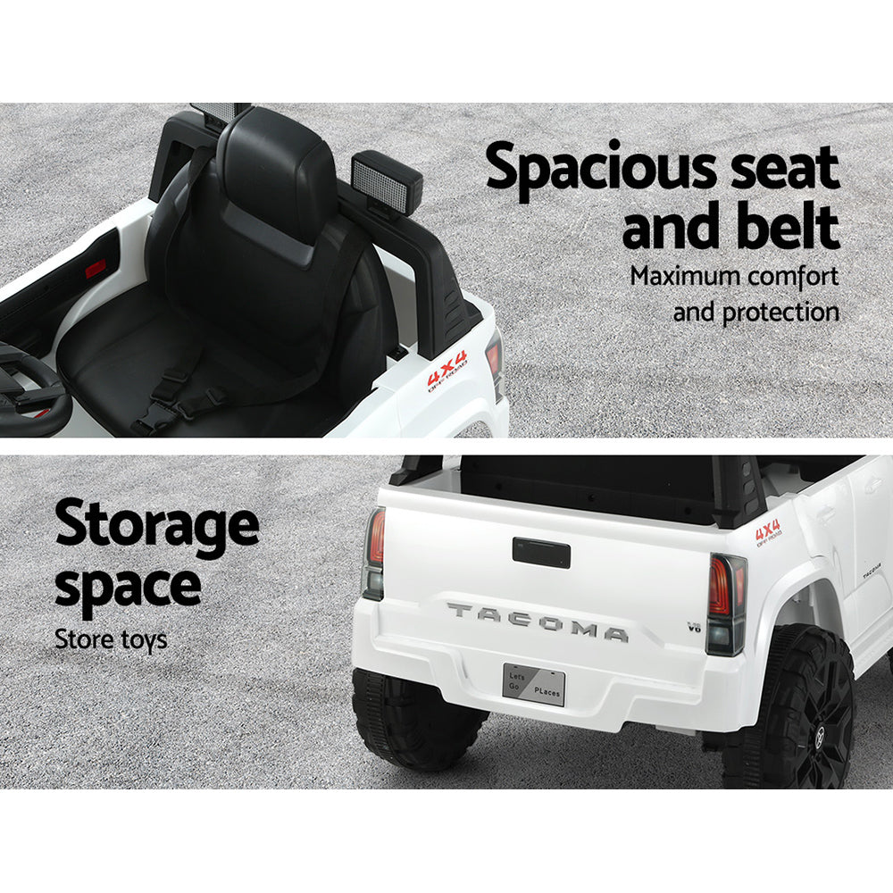 Toyota Tacoma - Inspired Off Road Jeep Toy Car White